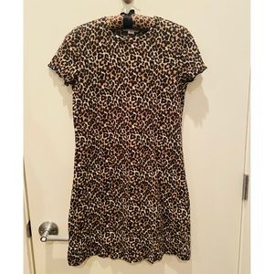 Cheetah mini dress